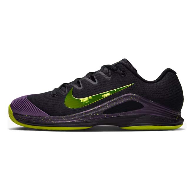 ナイキ(NIKE) 2026 メンズ ZOOM VAPOR ヴェイパー 12 HC ハードコート用テニスシューズ JA6918-001 ブラック×レモンベノム(26y10m)