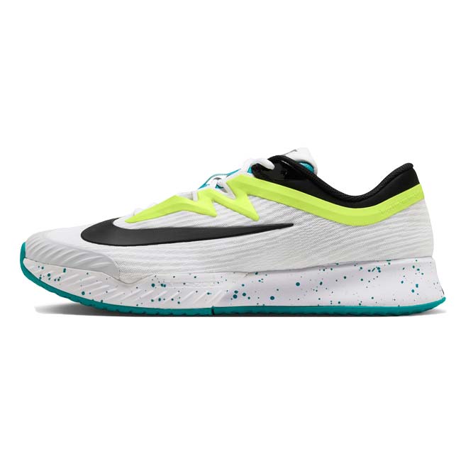 ナイキ(NIKE) 2026 HO メンズ VAPOR PRO 3 ヴェイパー プロ 3 HC ハードコート用テニスシューズ FZ2161-125 WH×BK×ボルト×エナジー(26y10m)