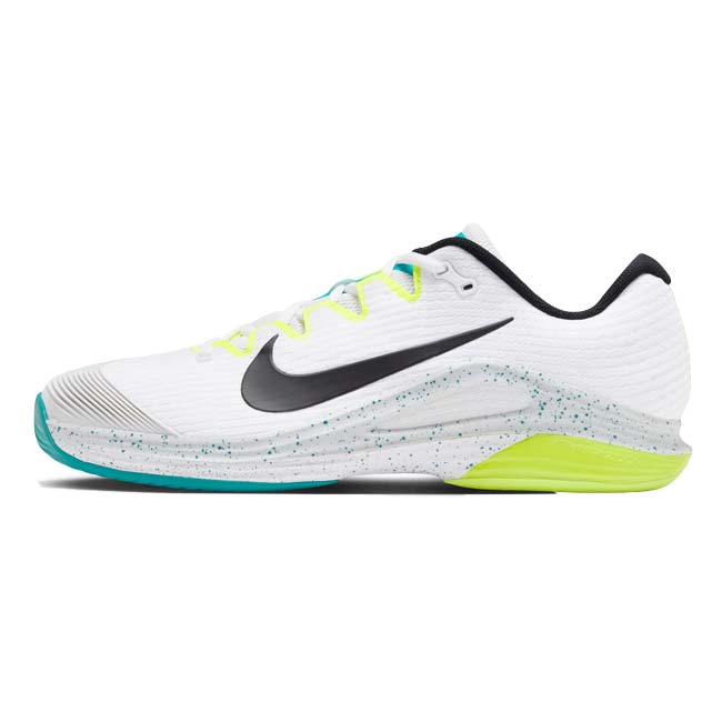 ナイキ(NIKE) 2026 HO メンズ Zoom Vapor 12 ズーム ヴェイパー 12 HC ハードコート用テニスシューズ FV5552-125 WH×BK×ボルト×エナジー(26y10m)