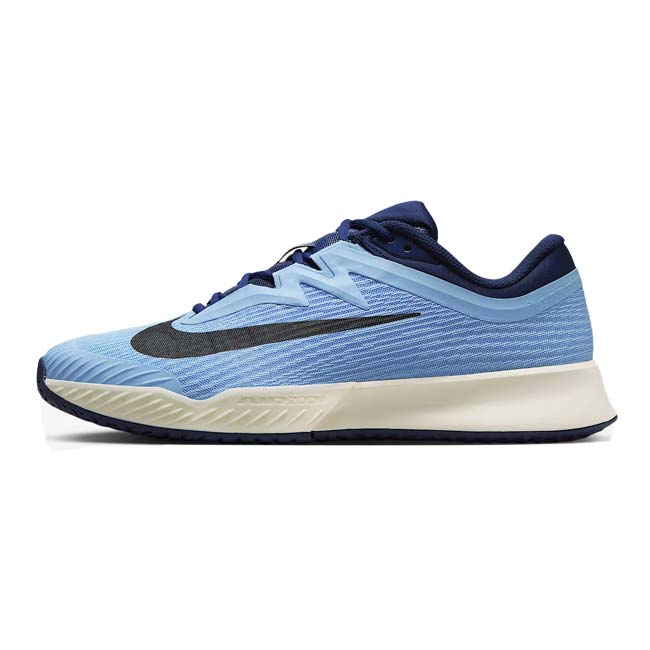 売切り終了！在庫処分特価】ナイキ(NIKE) 2025 HO メンズ VAPOR PRO 3 ヴェイパー プロ 3 HC ハードコート用テニスシューズ FZ2161-401 サイキックブルー×BK(25y10m)
