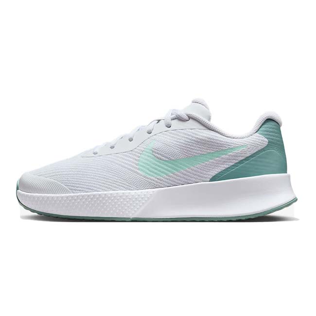 ナイキ(NIKE) 2025 FA レディース ZOOM VAPOR LITE 3 ズーム ヴェイパー ライト 3 HC ハードコート用テニスシューズ FZ2156-106 ホワイト×ミント(25y7m)