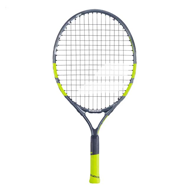 バボラ(Babolat) 2026 Carlitos カルリトス JR21 (180g) 海外正規品 硬式テニスジュニアラケット 140549-100 グレー×フルオイエロー(26y3m)[NC]
