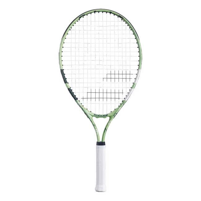バボラ(Babolat) 2025 ジュニア 23 ウインブルドン (205g) 海外正規品 硬式テニスジュニアラケット 140528-100 ホワイト×グリーン(26y1m)[NC]