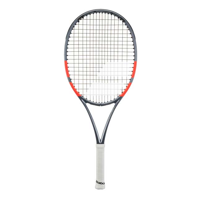 バボラ(Babolat) 2025 PURE STRIKE JR26 ピュアストライク ジュニア26 (250g) 海外正規品 硬式テニスジュニアラケット 140526-1100 グレー×Nレッド(25y8m)[NC]