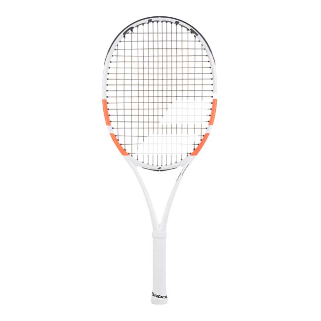 在庫処分特価】バボラ(Babolat) 2024 PURE STRIKE JR26 ピュアストライク ジュニア26 (250g) 海外正規品 硬式テニスジュニアラケット 140509-323 WH×レッド×BK(24y2m)[NC]