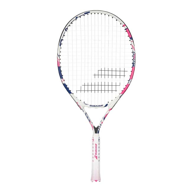 バボラ(Babolat) 2023 B-Fly 23 B-フライ 23 (200g) 海外正規品 硬式テニスジュニアラケット 140486-100／140492-100 ホワイト×ピンク(23y8m)[NC]※ケース無し※