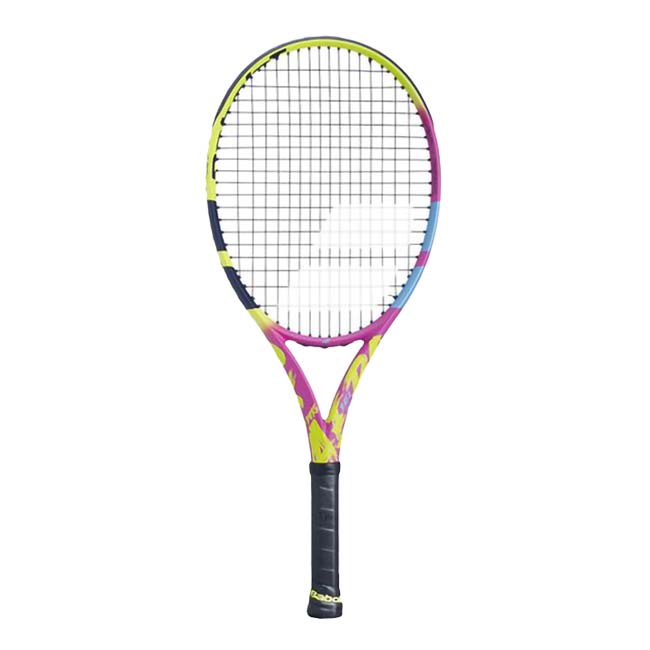「グラファイト」バボラ(Babolat) 2023 ピュアアエロ ラファ26 (245g) 海外正規品 硬式テニスジュニアラケット 140470-371 イエロー×PK×ブルー(23y6m)[NC]