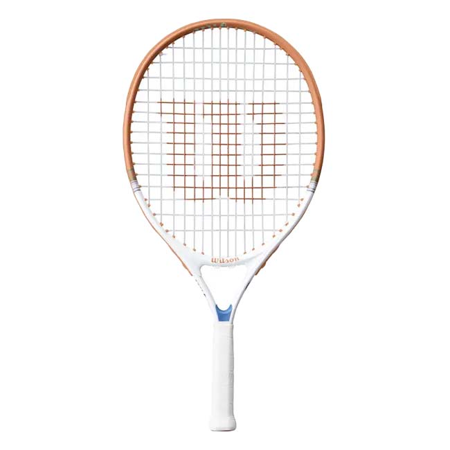 ウィルソン(Wilson) 2026 ローランギャロス エリート JR 21 (180g) 海外正規品 硬式テニスジュニアラケット WR193610H ホワイト×オレンジ(26y6m)[AC]