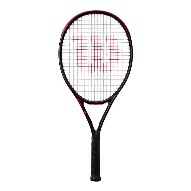 ウィルソン(Wilson) 2025 CLASH 25 クラッシュ25 V3.0 (240g) 海外正規品 硬式ジュニアテニスラケット WR173310Sブラック×レッド(25y2m)[NC]