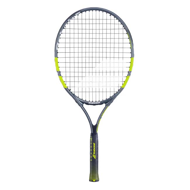ヘッド(HEAD) 2026 Carlitos カルリトス JR23 (200g) 海外正規品 硬式テニスジュニアラケット 140550-100 グレー×フルオイエロー(26y5m)[NC]