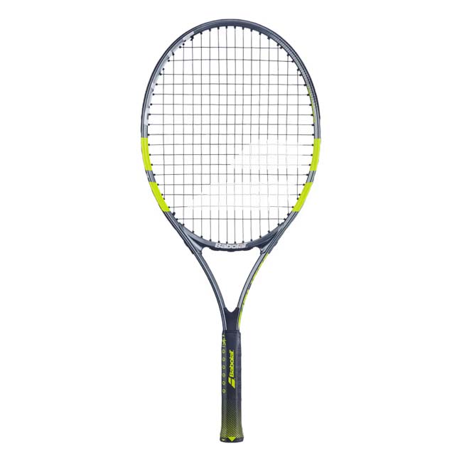 ヘッド(HEAD) 2026 Carlitos カルリトス JR25 (230g) 海外正規品 硬式テニスジュニアラケット 140551-100 グレー×フルオイエロー(26y5m)[NC]
