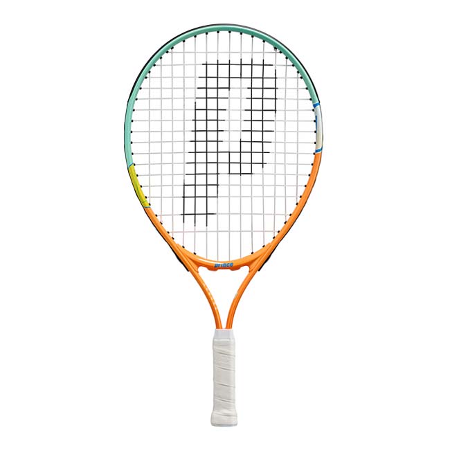 プリンス(Prince) 2025 COOL SHOT 21 クールショット21 (180g) 国内正規品 硬式テニスジュニアラケット 7TJ260-505 オレンジ×エメラルド(25y7m)[AC]