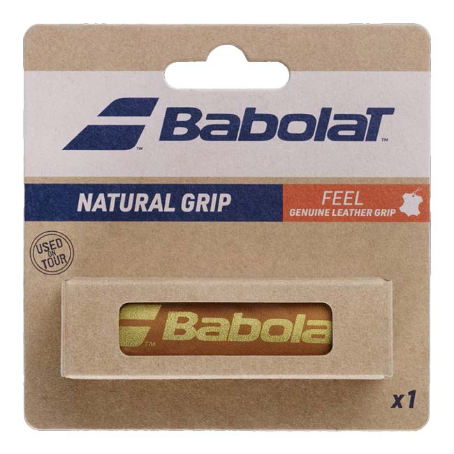 バボラ(Babolat)ナチュラルグリップ (レザー 極薄タイプ) リプレイスメントグリップ 670063-131(18y3m)