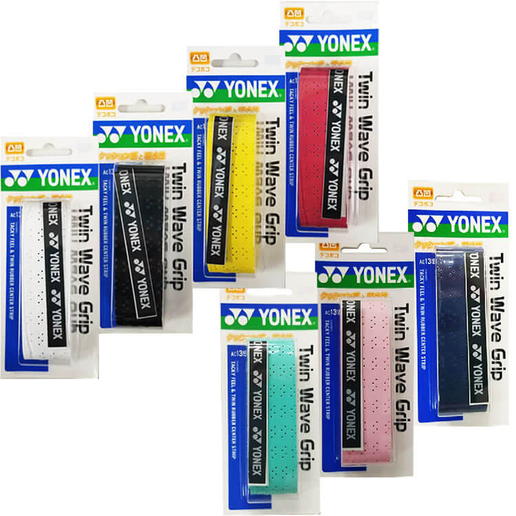 [ロング対応]ヨネックス(YONEX) ツインウェーブ グリップ 穴あき加工 グリップテープ AC139(19y9m)