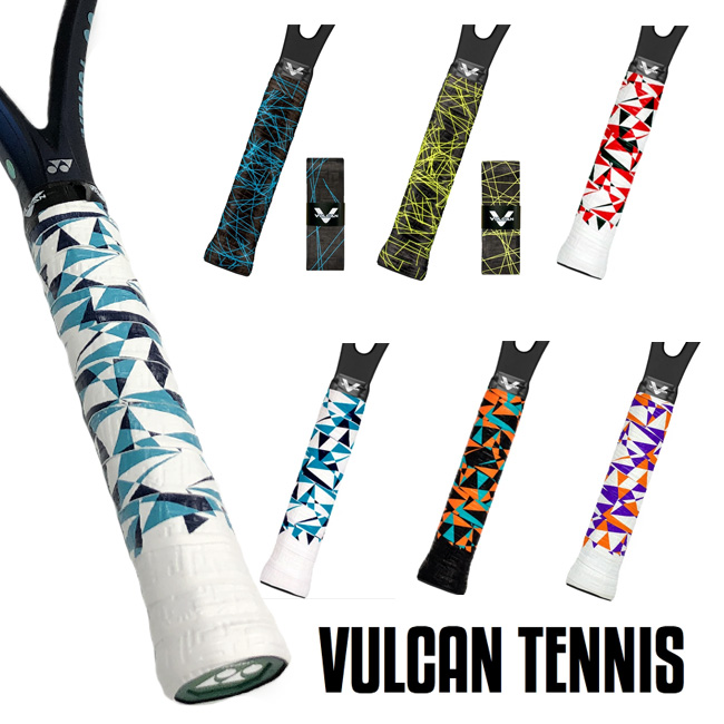 「ライトウェット3本入」VULCAN(バルカン) Max Trend (Tour) Overgrips 3PK マックス トレンド(ツアー) オーバーグリップ ライトウェットタイプ (22y3m)