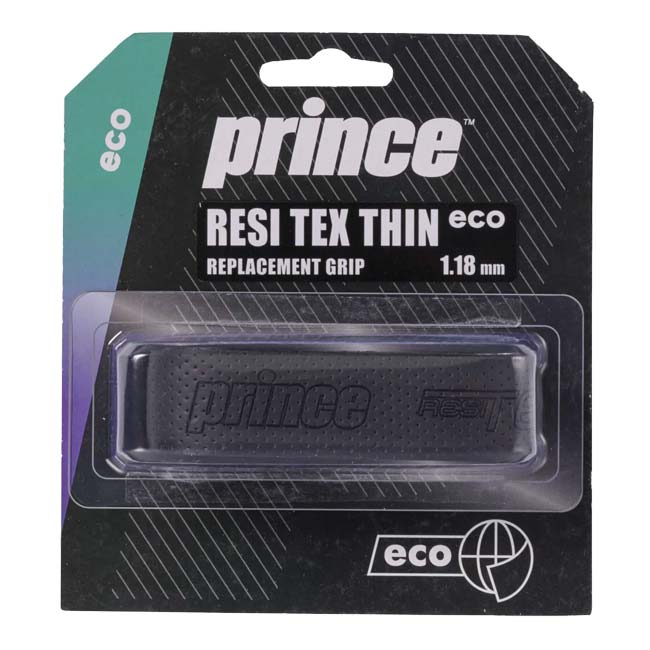 「SEMI WET」「細めを好むプレーヤー向け」プリンス(Prince) RESI TEX THIN eco レジ テックス シン エコ リプレイスメントグリップテープ 7H306-165BK(24y7m)