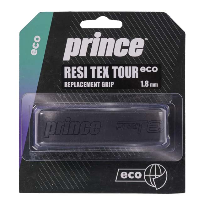 「SEMI WET」「打感ハッキリ」プリンス(Prince) RESI TEX TOUR eco レジ テックス ツアー エコ リプレイスメントグリップテープ 7H305-165ブラック(24y7m)