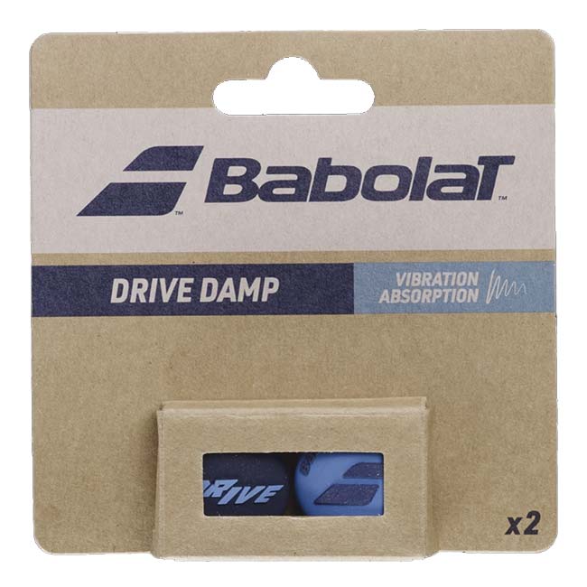 バボラ(Babolat) 2025 Drive Damp ドライブダンプ 振動止め 2個セット 700132-136 ブルー(25y4m)