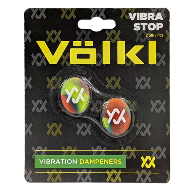 フォルクル(Volkl) VIBRA STOP ビブラストップ 振動止め バイブレーションダンプナー 2個入り V64401 レインボーマルチ(26y3m)