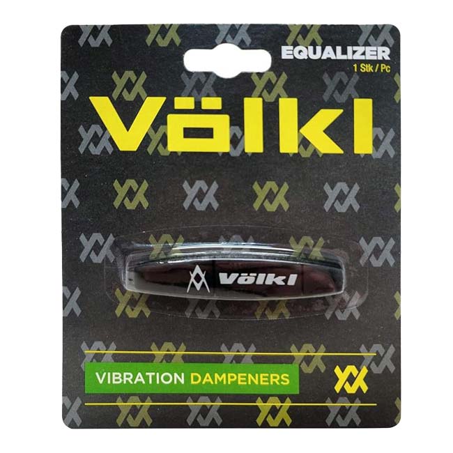 フォルクル(Volkl) イコライザー バイブレーション ダンプナー 振動止め 253021／253033-ブラック(24y2m)