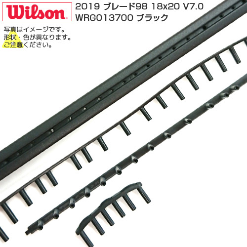 [グロメット]ウィルソン(Wilson) 2019 ブレード98 18x20 V7.0 ブラック (BLADE98 18x20 V7.0 Grommet) WRG013700(19y10m)