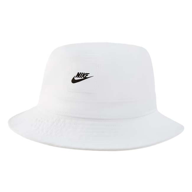 ナイキ(NIKE) 2026 SP ジュニア APEX アペックス SQ FUT キッズ フューチュラ バケットハット FB5648-100 ホワイト×ブラック(26y3m)