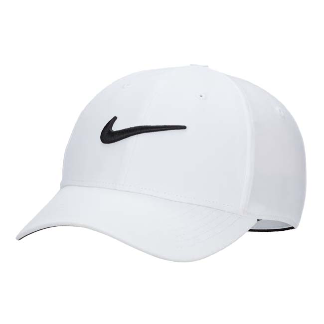 【ＵＳサイズ】ナイキ(NIKE) 2025 FA ユニセックス Dri-FIT クラブ ストラクチャード スウッシュ キャップ FB5625-100 ホワイト×ブラック(25y11m)