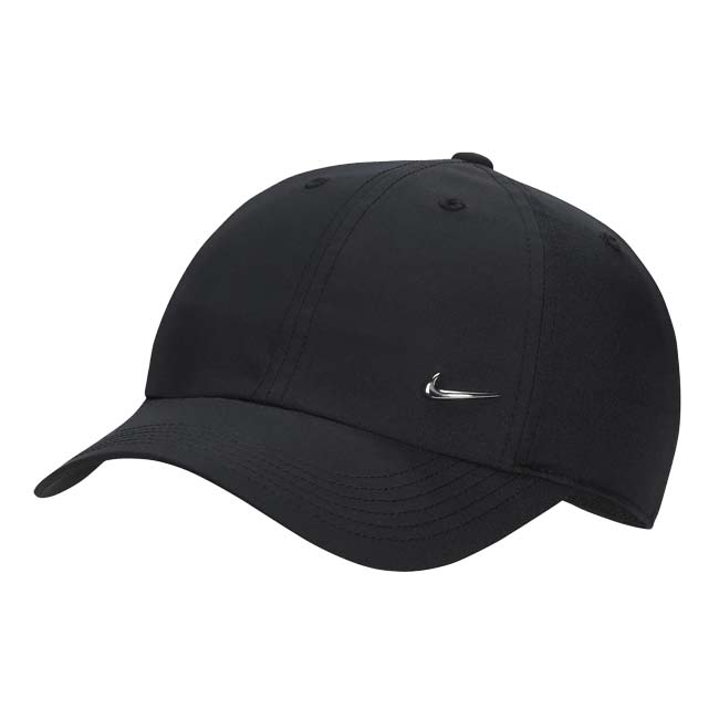 ナイキ(NIKE) 2025 SU ジュニア Dri-FIT Club アンストラクチャード メタル スウッシュ キャップ FB5064-010ブラック(25y4m)