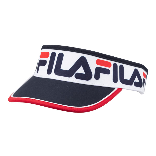 FILA(フィラ) 2022 ユニセックス AUSTIN(オースチン) バイザー 日除け FA010-100 ピーコートブルー(22y9m)