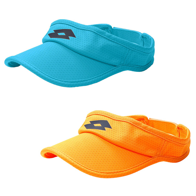 売切り終了！在庫処分特価】ロット(LOTTO) 2022 SS レディース ロゴ入り バイザー 日よけ L52071(22y5m)