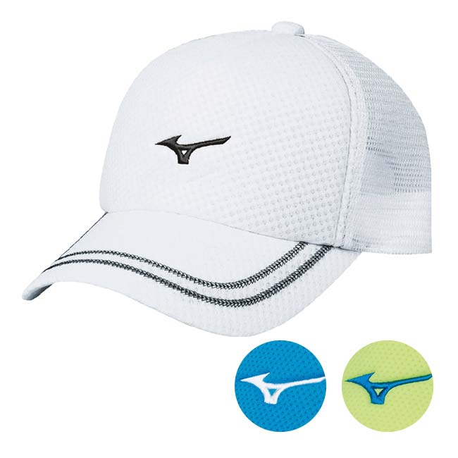 ミズノ(MIZUNO) ユニセックス ラメ入りメッシュ 刺繍ロゴキャップ 62JW8001(22y12m)