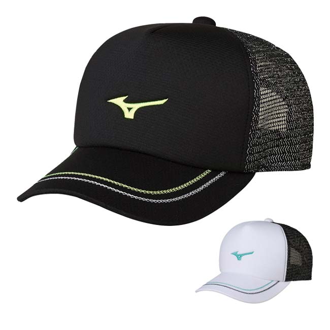ミズノ(MIZUNO) ユニセックス ラメ入りメッシュ 刺繍ロゴキャップ 62JW8001(22y12m)