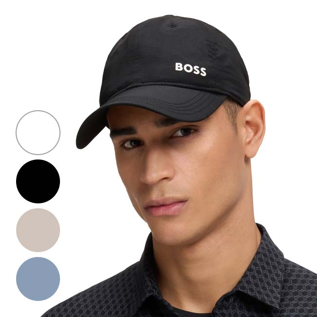 ヒューゴ・ボス(HUGO BOSS) メンズ BOSS ボス ロゴキャップ UVカット Lach-RS 50535236(26y7m)