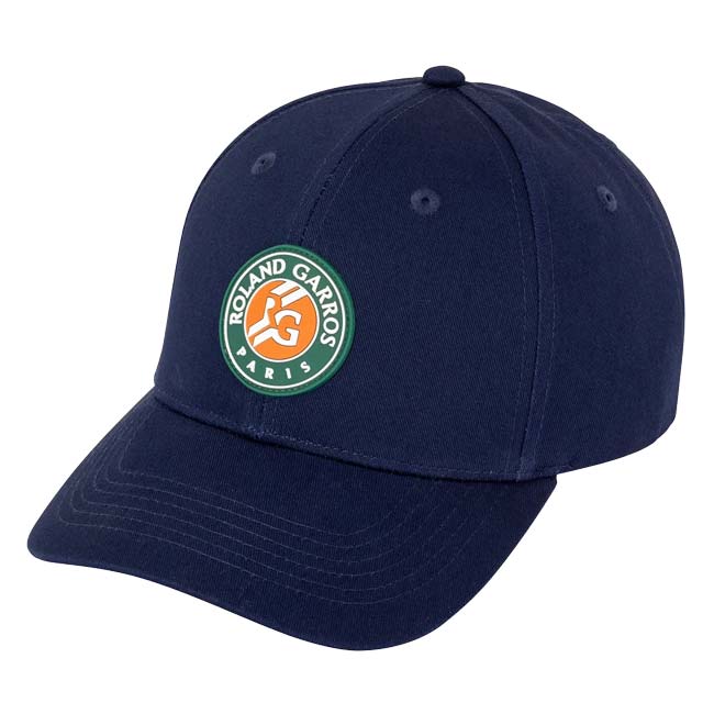 Roland Garros Official(ローランギャロス) 2026 ユニセックス ROLANDGARROS ローランギャロス 立体刺繍ロゴ キャップ RG25010 マリン(26y7m)
