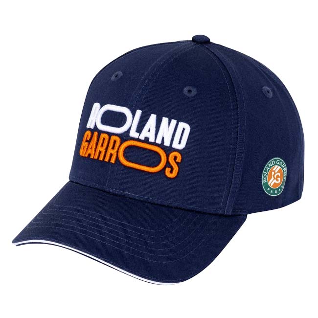 Roland Garros Official(ローランギャロス) 2026 ユニセックス ROLANDGARROS ローランギャロス 立体刺繍ロゴ キャップ RG25012 マリン(26y7m)