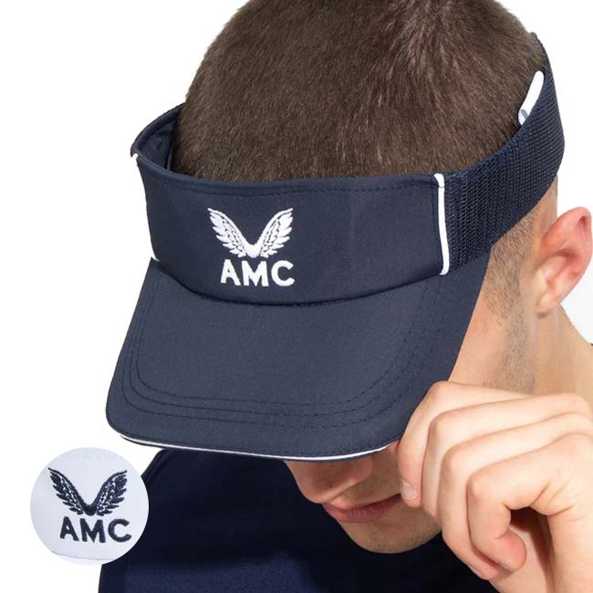 「アンディ・マレー」Castore(カストーレ) メンズ AMC 刺繍入り コア バイザー STKJCLTAPV(23y2m)