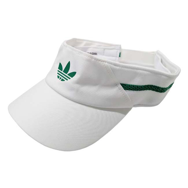 【Wimbledon2025】adidas Originals(アディダスオリジナルス) 2025 レディース LONDON Climacool クライマクール サンバイザー 日よけ JX8838 WH(25y7m)