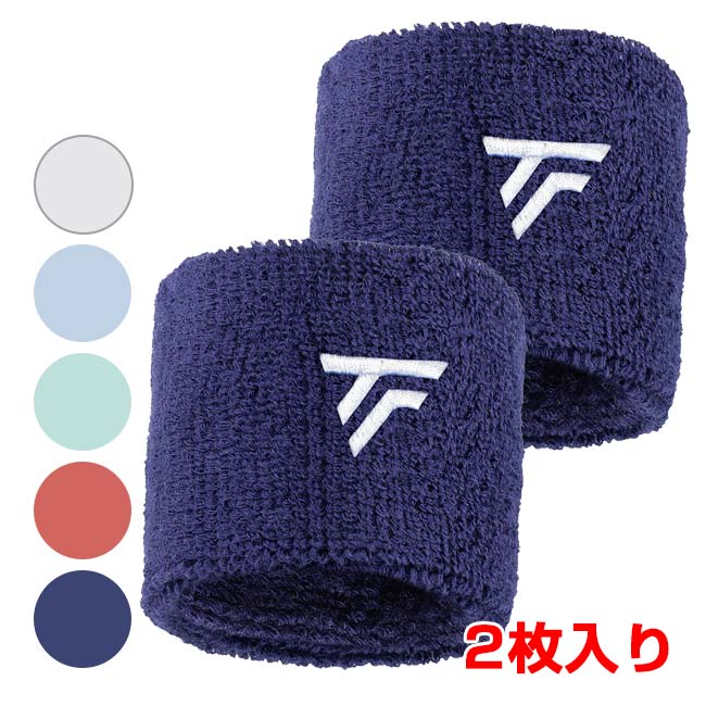 テクニファイバー(Tecnifibre) 2026 ユニセックス リストバンド ショートサイズ 2枚入り 54WRI2(26y7m)