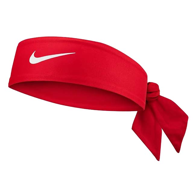 ナイキ(NIKE) ユニセックス FURY フューリー Dri-FIT クラシック アジャスタブル ヘッドバンド はちまきタイプ BN3010-610 Uレッド×ホワイト(26y7m)
