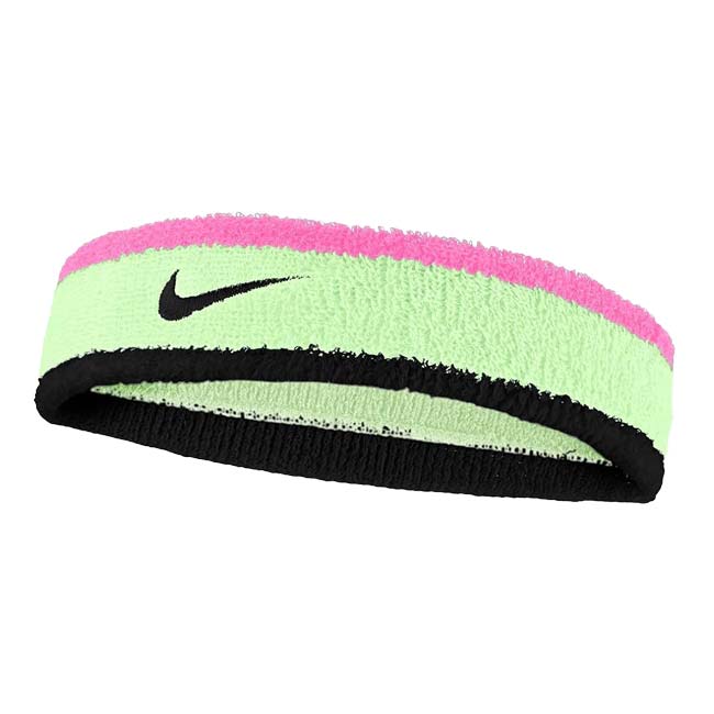 ナイキ(NIKE) ユニセックス SWOOSH スウッシュ クラシック ヘッドバンド BN1000-725 ベアリーボルト×Pピンク(25y10m)