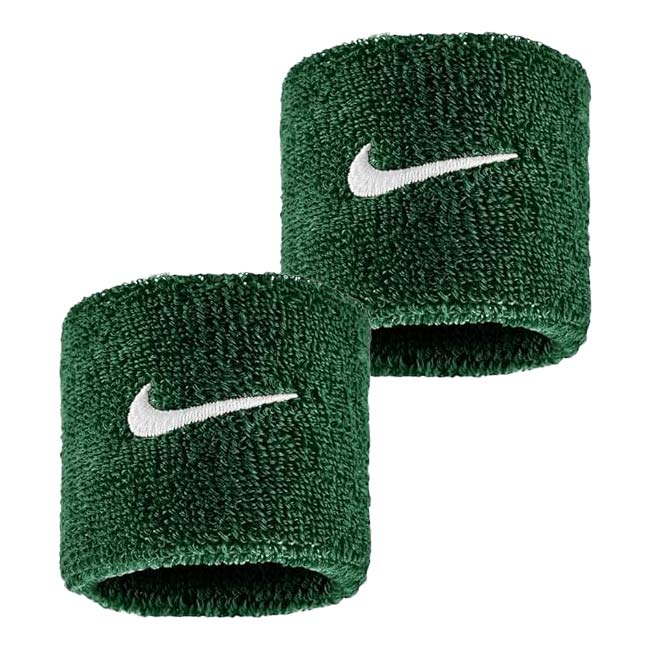 【2個組】ナイキ(NIKE) ユニセックス Swoosh スウッシュ クラシック リストバンド BN3000-319 ジョージグリーン×ＷＨ(25y7m)