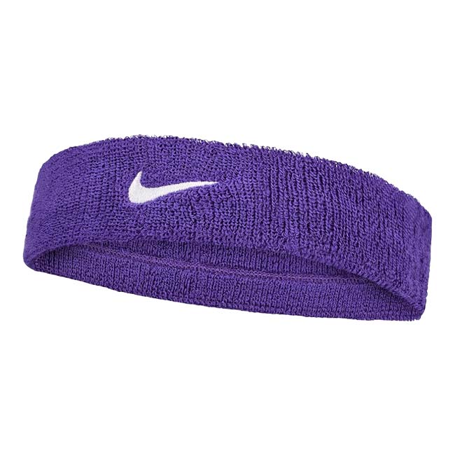 ナイキ(NIKE) ユニセックス SWOOSH スウッシュ ヘッドバンド BN1000-588 コートパープル×ホワイト(25y7m)