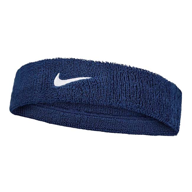 ナイキ(NIKE) ユニセックス SWOOSH スウッシュ ヘッドバンド BN1000-463 カレッジネイビー×WH(25y7m)