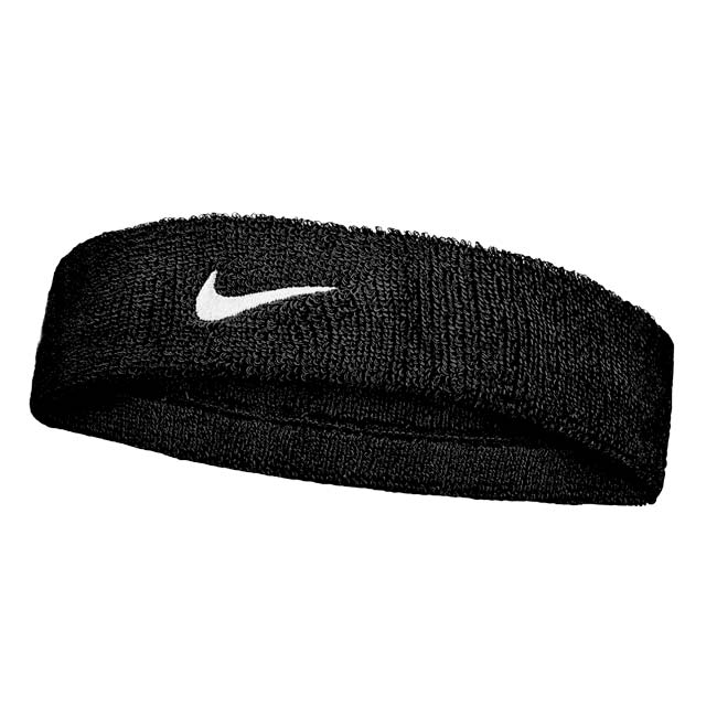ナイキ(NIKE) ユニセックス SWOOSH スウッシュ ヘッドバンド BN1000-010 ブラック×ホワイト(25y7m)