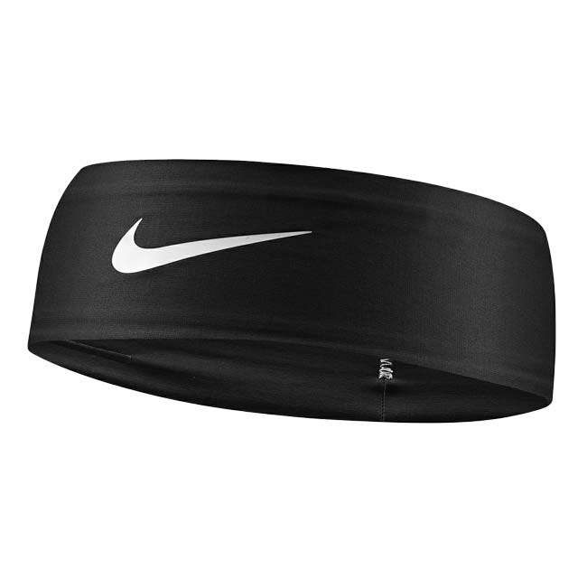 ナイキ(NIKE) ジュニア Dri-FIT フューリー ユース クラシック ヘッドバンド N1011706／BN3055-027ブラック×ホワイト(25y1m)