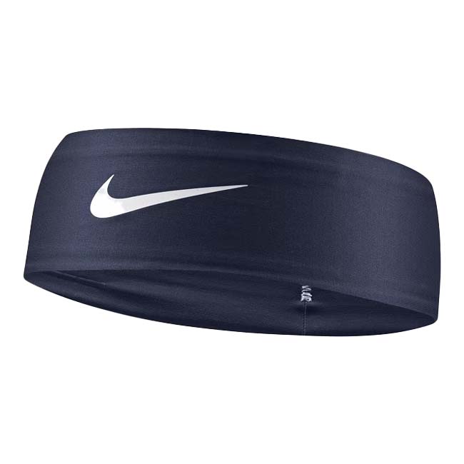 ナイキ(NIKE) ユニセックス Dri-FIT フューリー クラシック ヘッドバンド N1011706／BN3050-473カレッジネイビー×ホワイト(25y1m)
