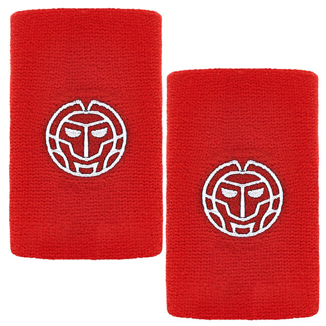 BIDI BADU(ビディバドゥ) 2022SS ユニセックス コーディ コード(Cody Code) ムーブ リストバンド ロング 同色2枚組 A1450002-RD レッド(22y5m)