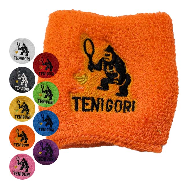 TENIGORI(テニゴリ) ジュニア 刺繍入り リストバンド 1枚入り TGWB002(26y5m)