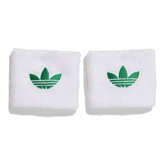 【Wimbledon2025】adidas Originals(アディダスオリジナルス) 2025 ユニセックス LONDON テニス シングルワイド リストバンド 2枚組 JW8533 ホワイト(25y7m)
