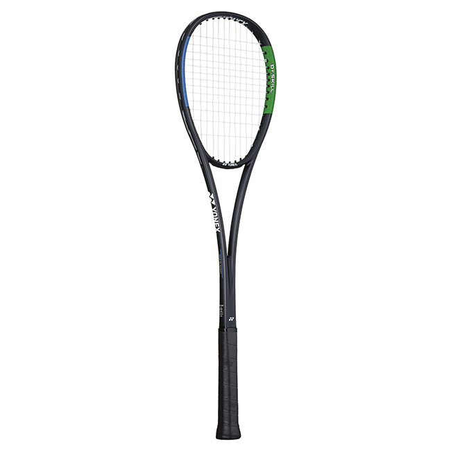 「ソフトテニス用トレーニングラケット」ヨネックス(YONEX) 2021 ドクタースキル DRSKG-171 ブルー×グリーン 張り上げ済み(21y10m)[AC]